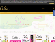 Tablet Screenshot of celia.pl